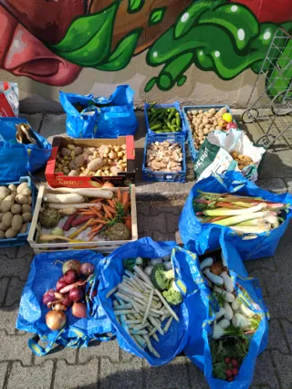 Rescue food with a neighborhood fridge in Frankfurt