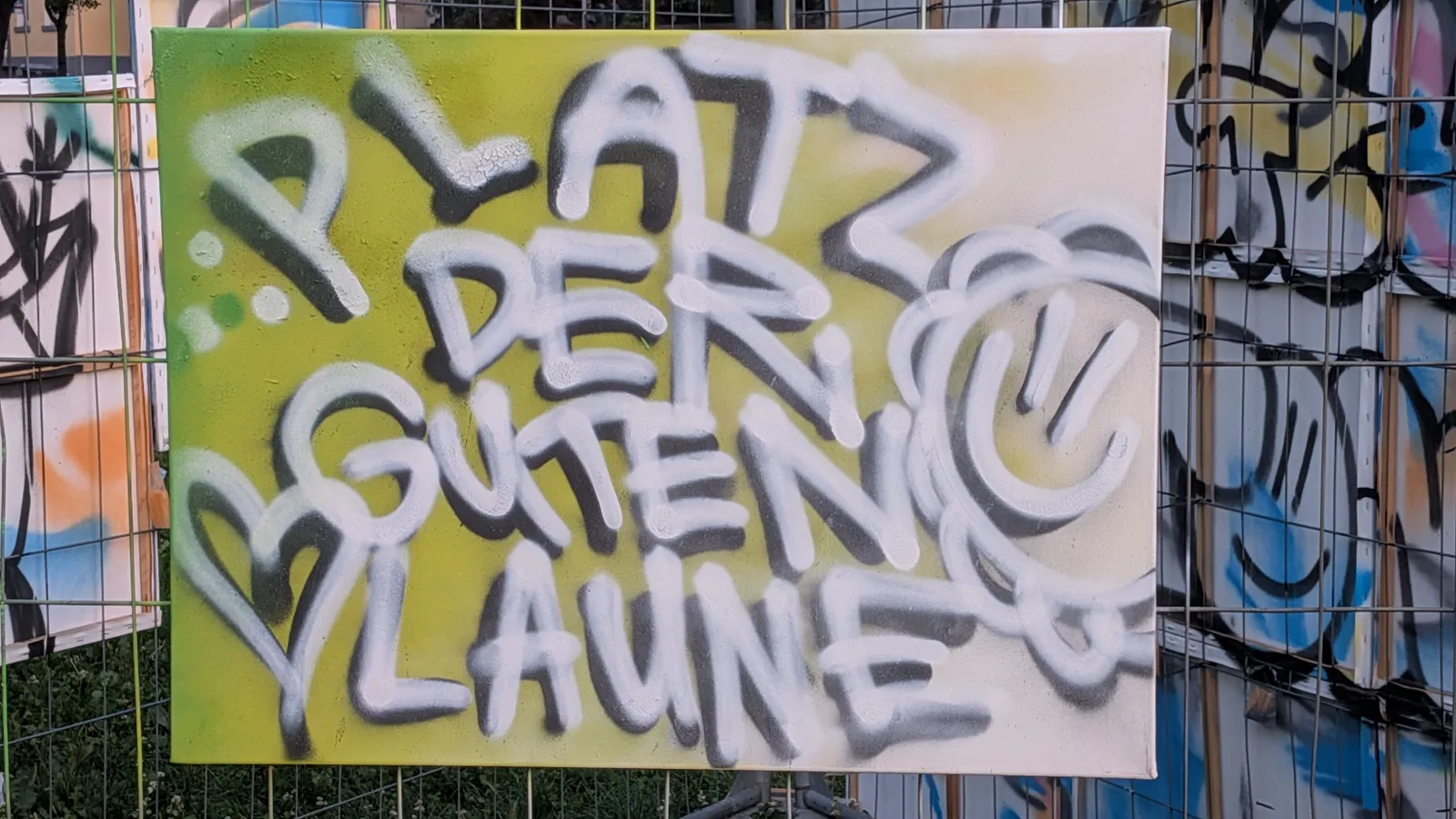 Platz der guten Laune in Offenbach