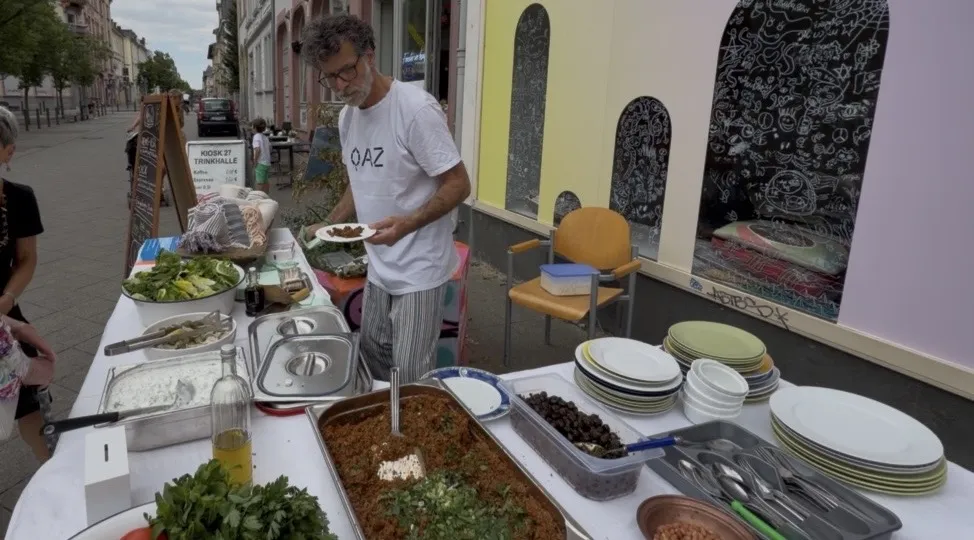 QAZ GOES CULINARY at Weser 40 in Frankfurt
