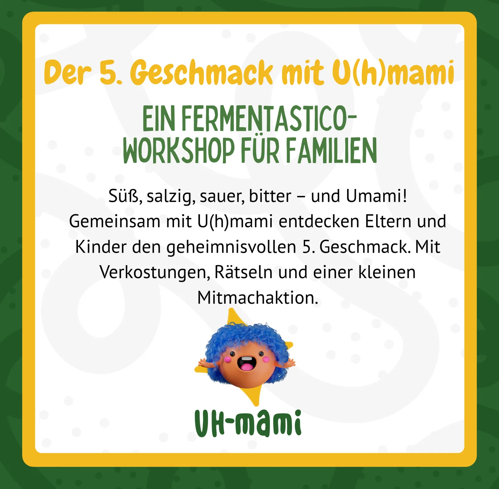Umami family workshop at Auffüllerei in Frankfurt