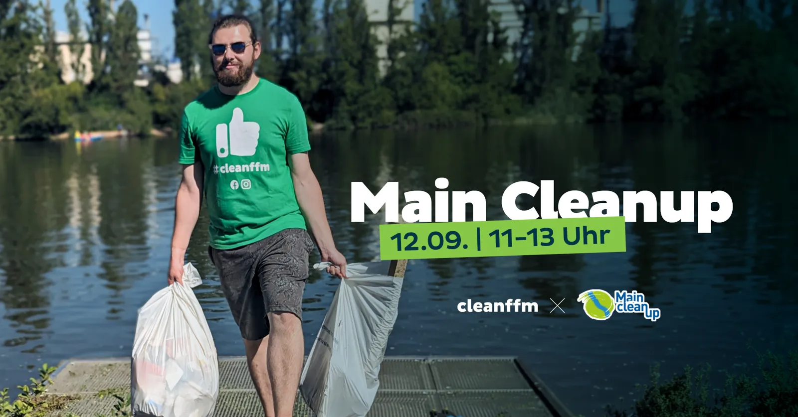 Cleanffm X MainCleanup in Frankfurt