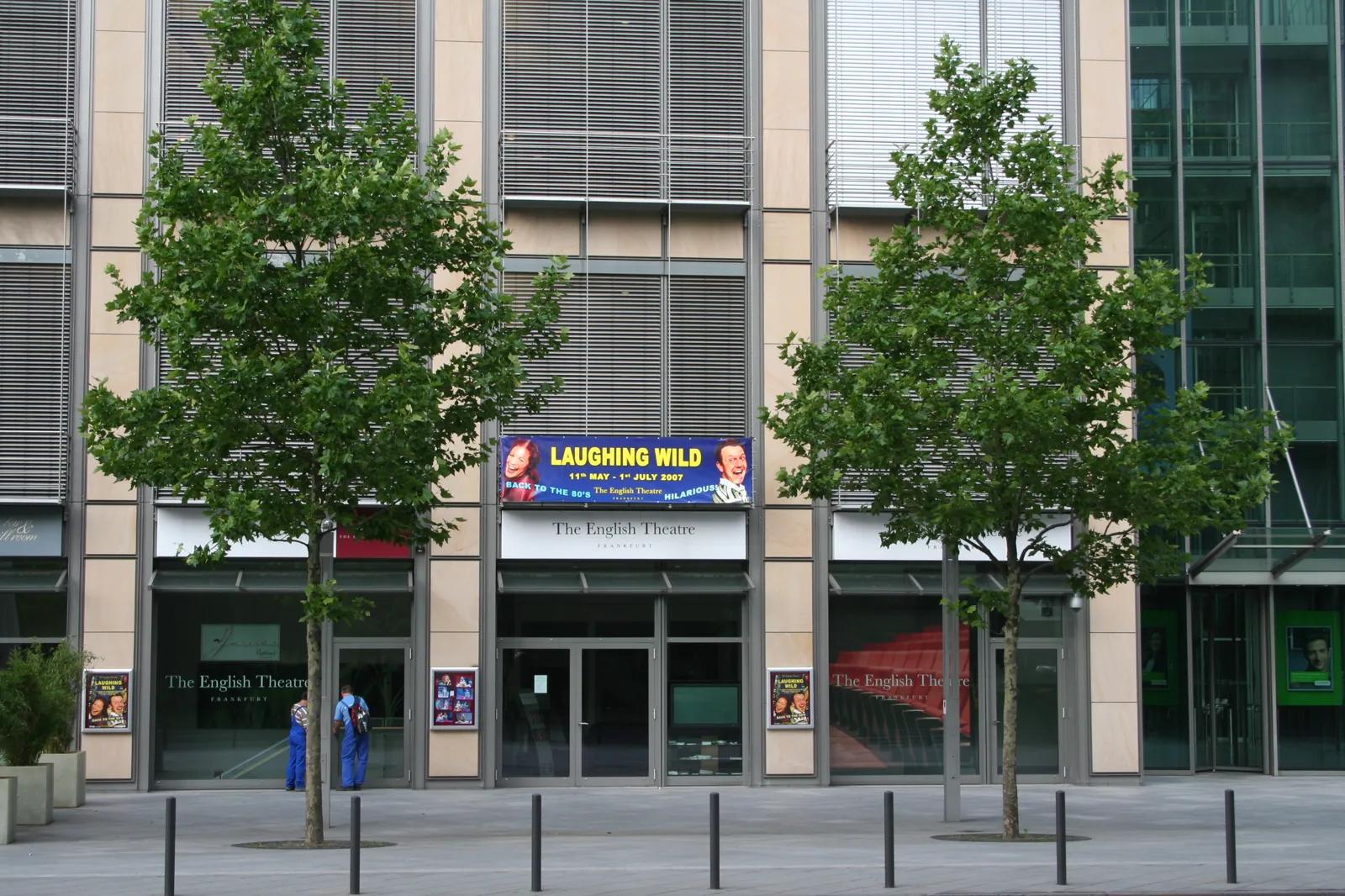 English Theatre backstage tour in Frankfurt
