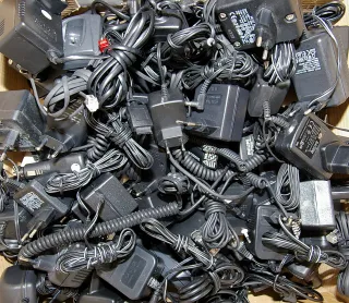 Drop electronics at a DF voluntary delivery point