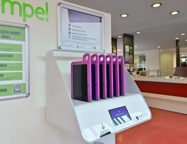 Borrow at Krempel in Krefeld, Krefeld