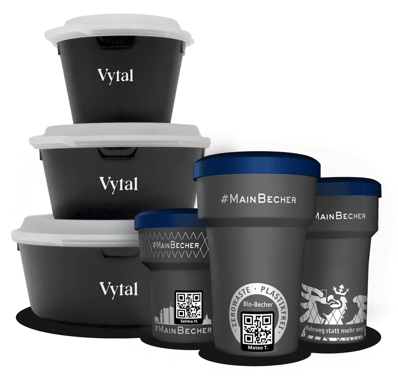 Main river reusable cup points
