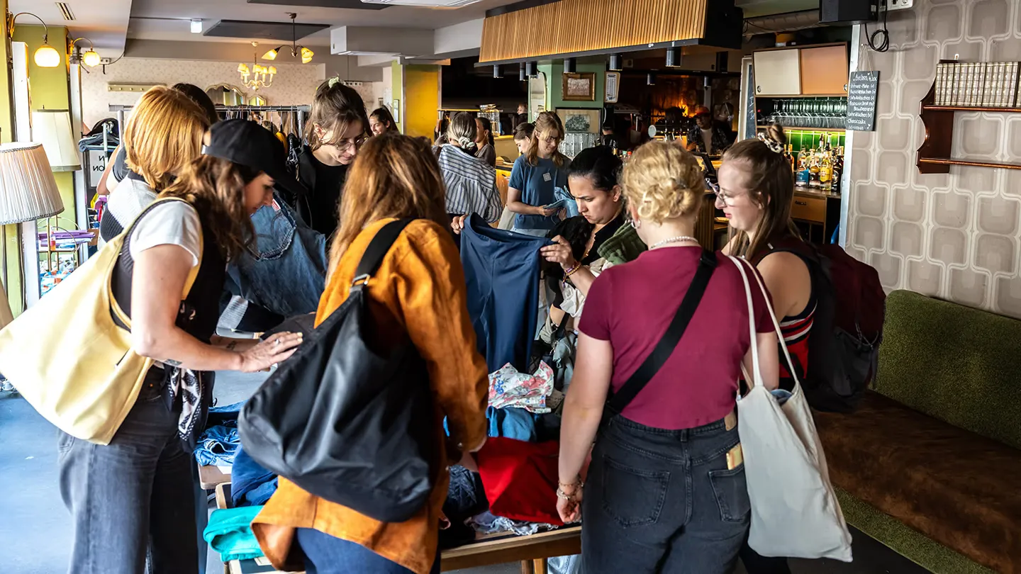Autumn swap at the Wohngemeinschaft